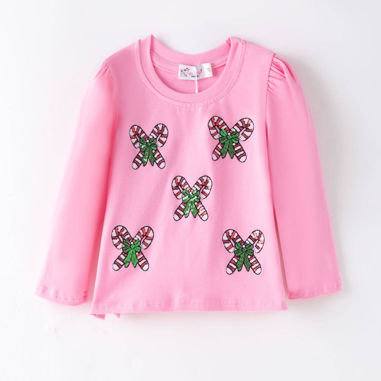 Candy Cane Sequin Shirt