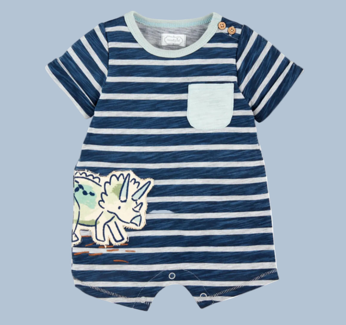 Dino Appliqué Shortall