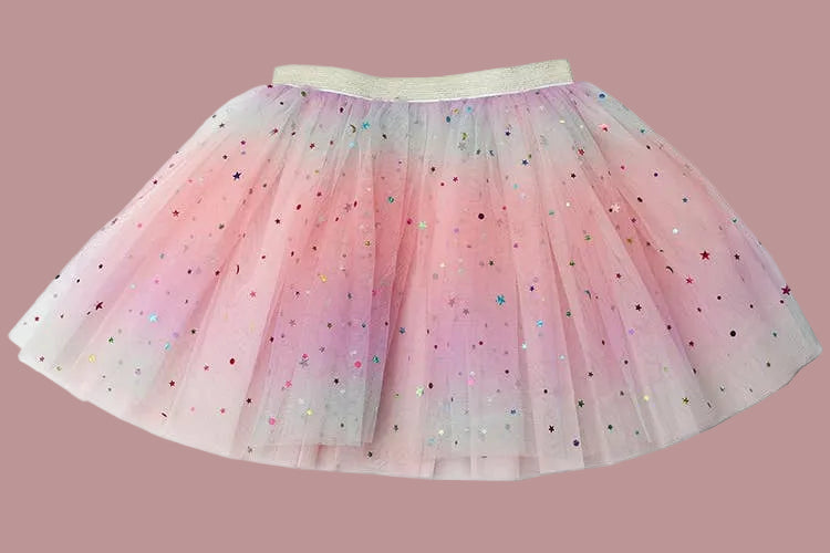 Tutu - Cotton Candy Moon and Stars Tutu
