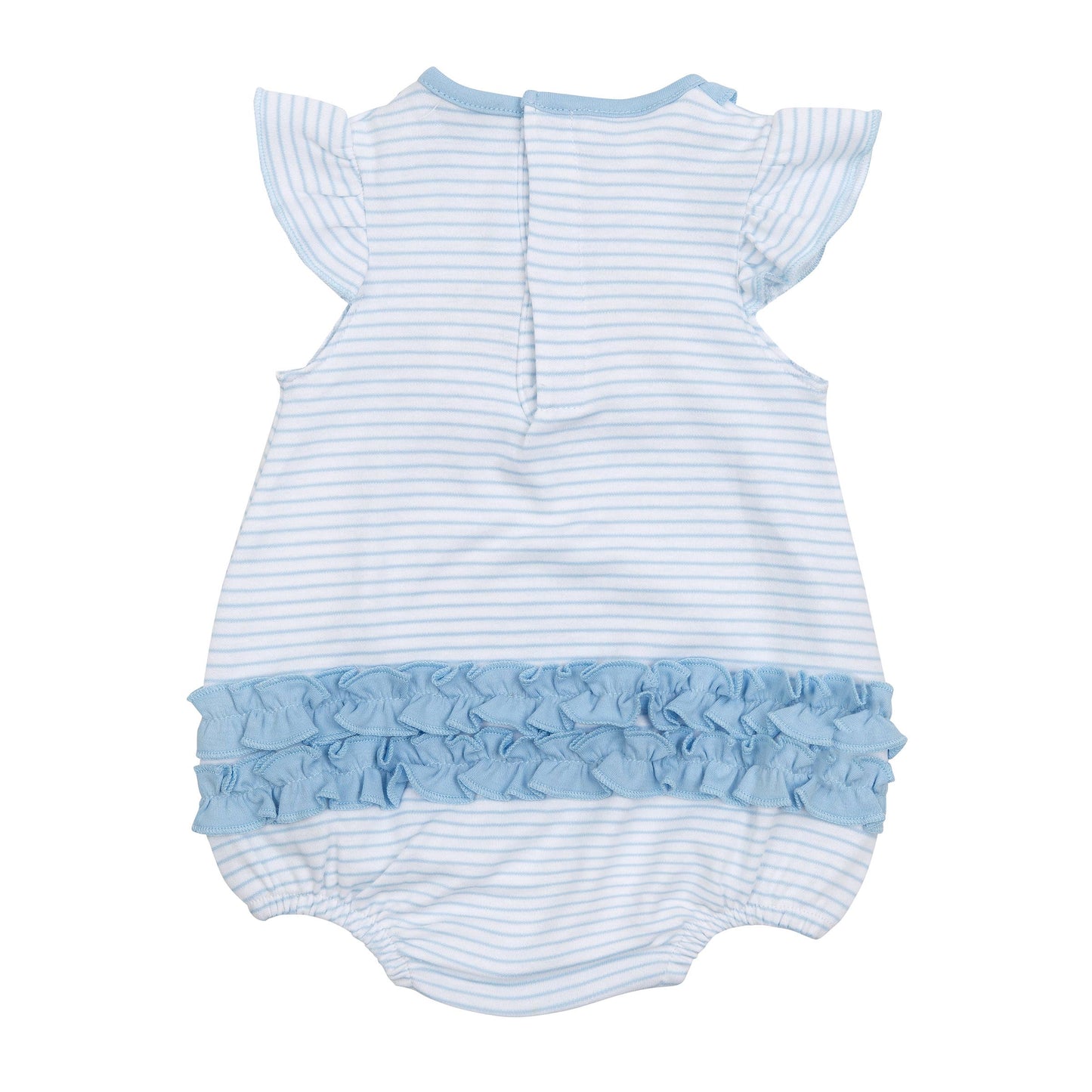 Mallard Pond Applique Ruffle Bubble