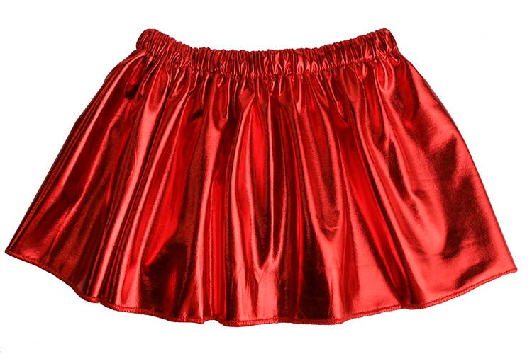 Skirt - Metallic Red Skirt