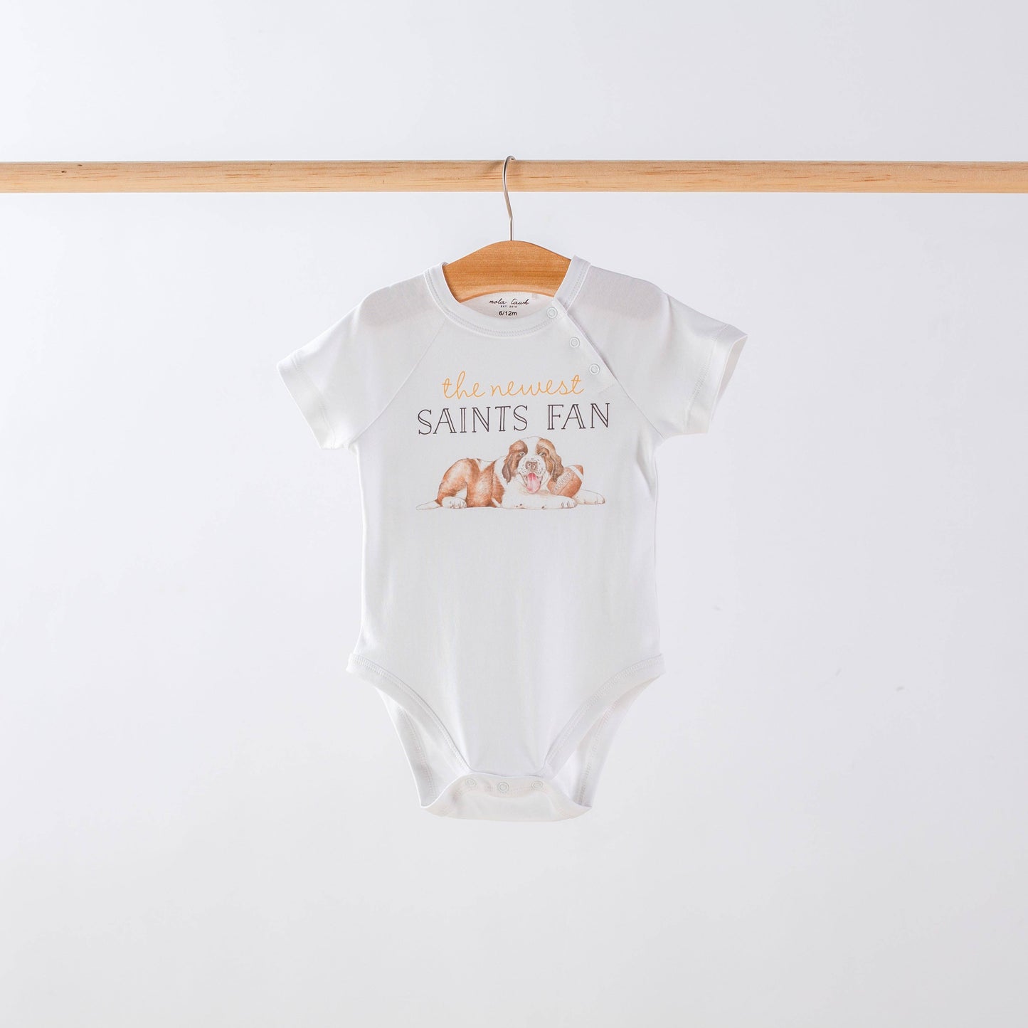 The Newest Saints Fan Organic Cotton Onesie