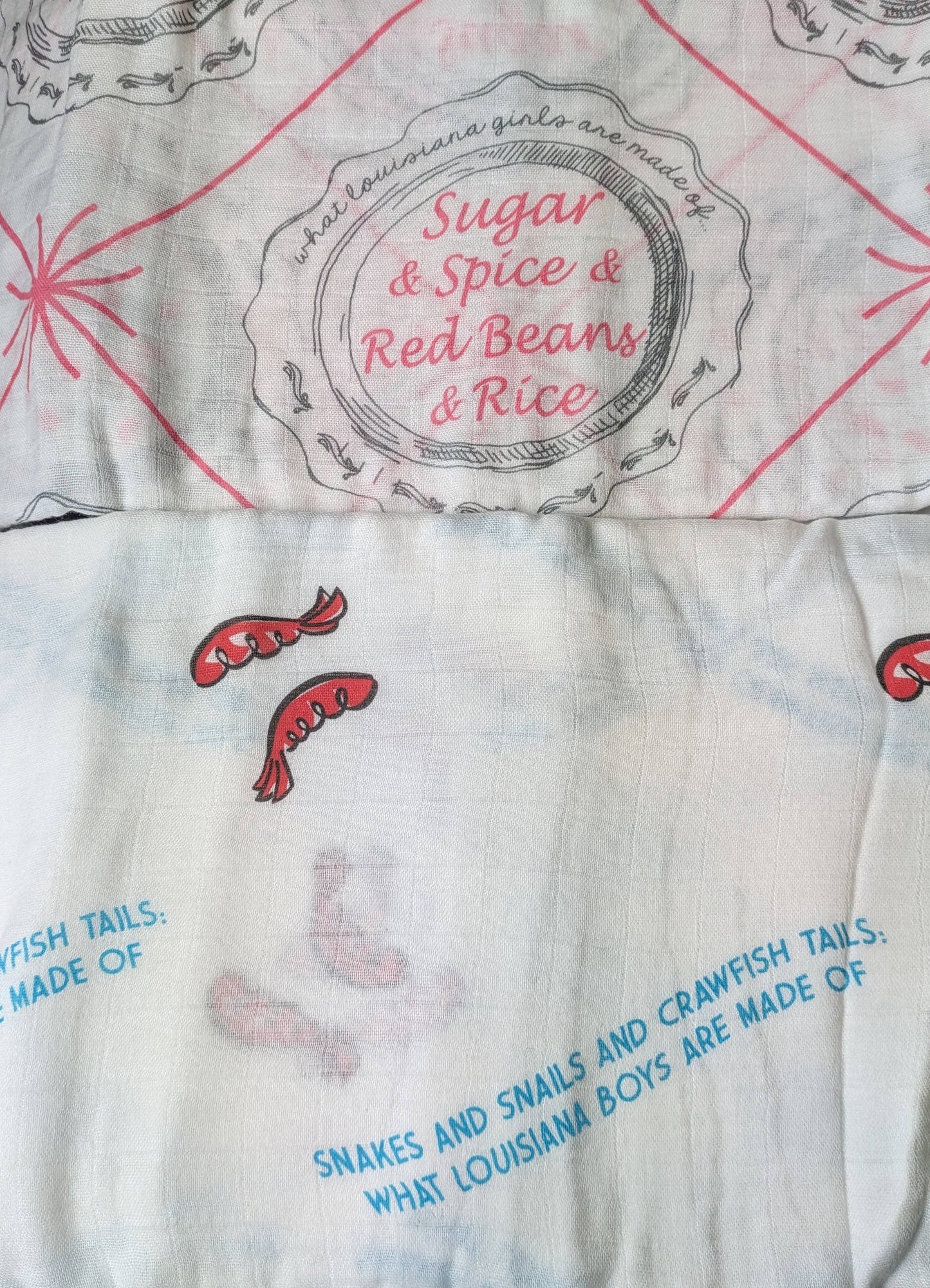 Swaddle Set - Louisiana Girls (single set)