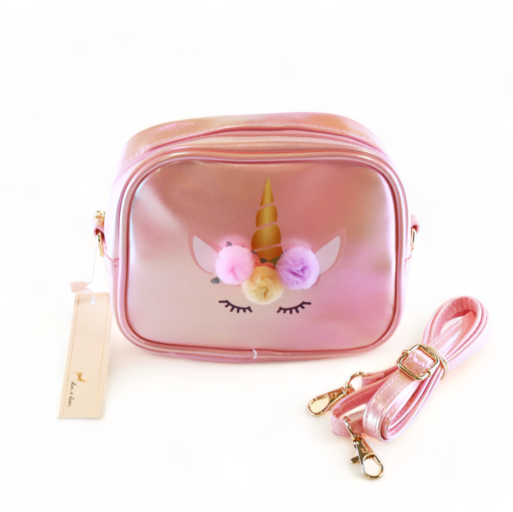 Unicorn Holographic Purse PINK