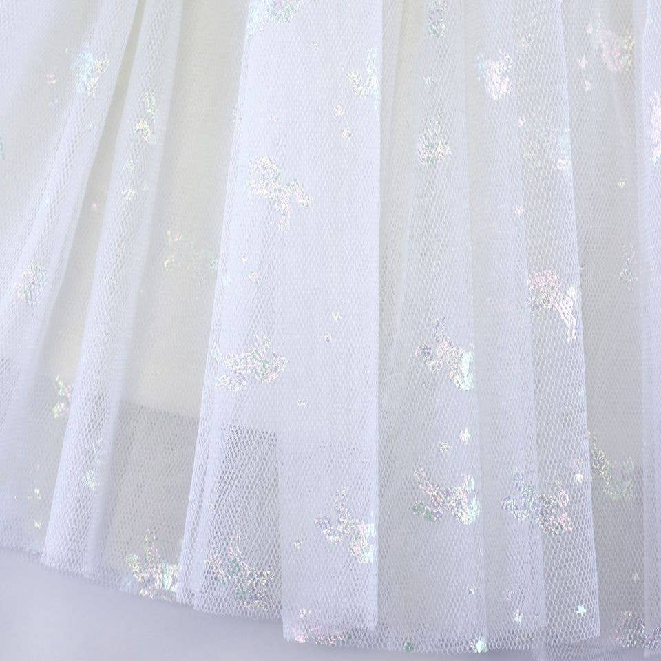 Tutu - Unicorn Tutu Skirt: White