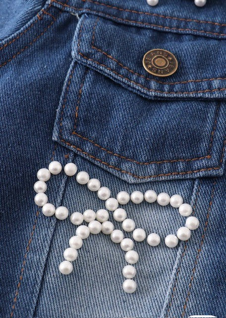 Pearl Medium Blue Denim Jacket