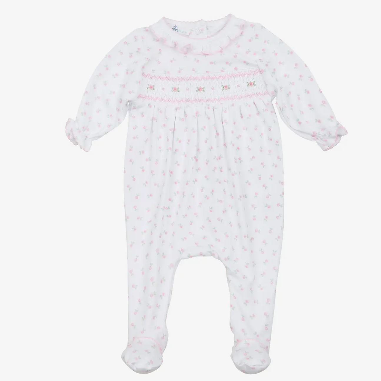 Juliette's Classics Smocked Footie