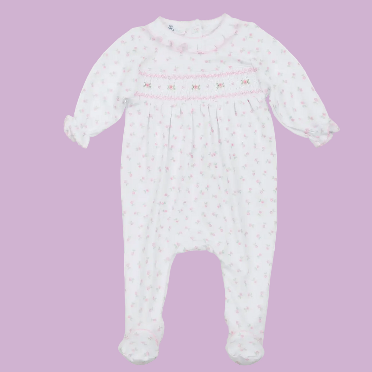 Juliette's Classics Smocked Footie