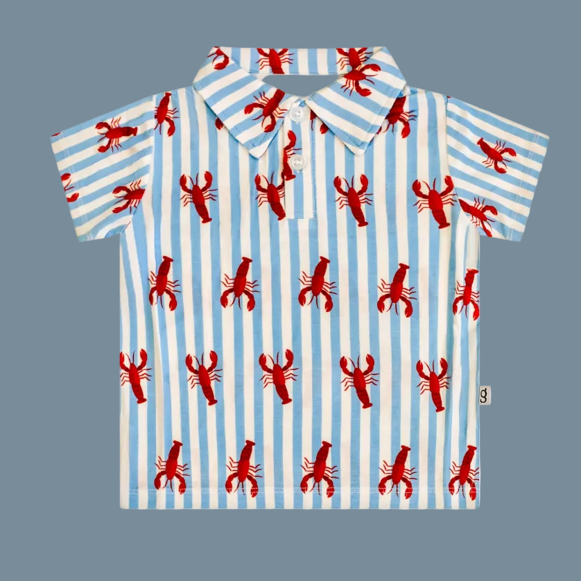 Polo - Little Pinchers Polo Shirt - Crawfish