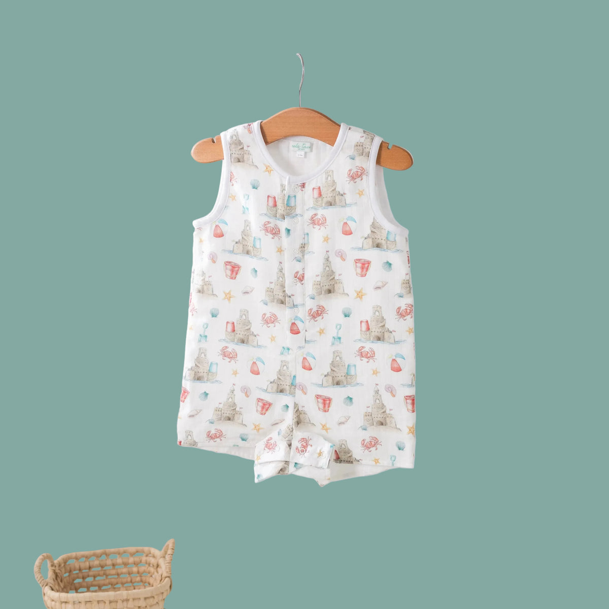 Sandcastle Kingdom Organic Muslin Shortall