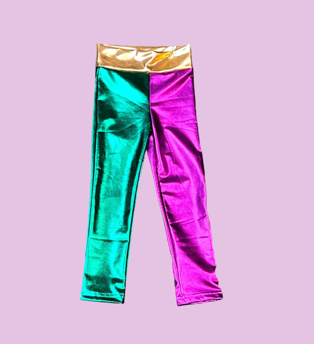 Mardi Gras Metallic Pants