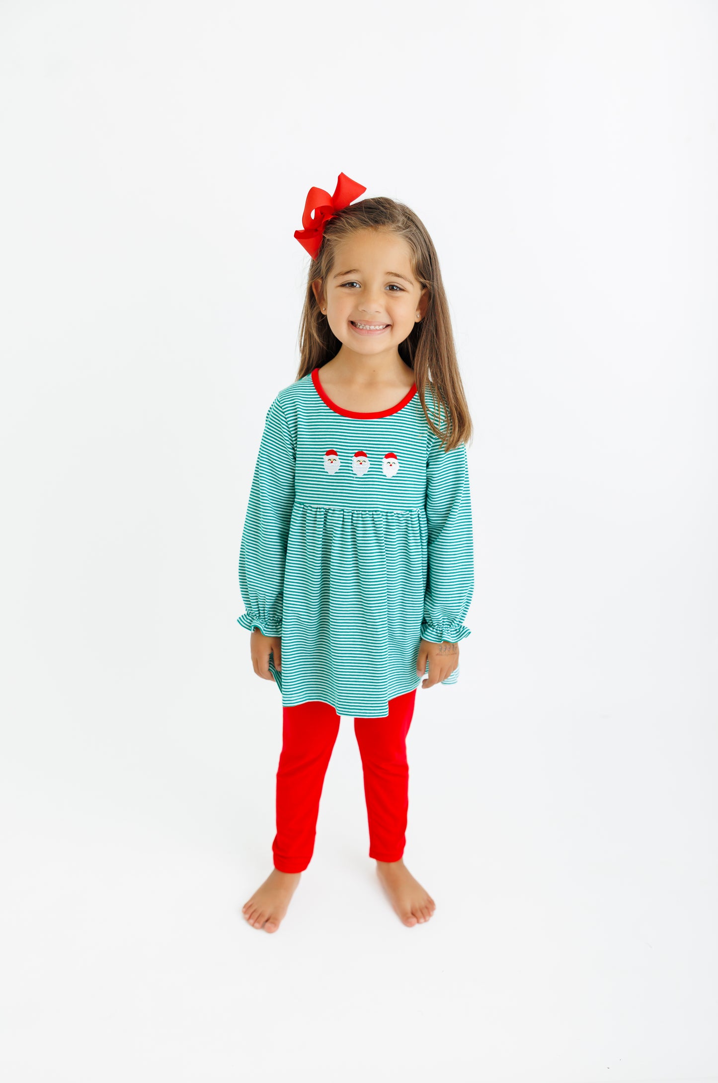 Christmas Santa Ruffle Set