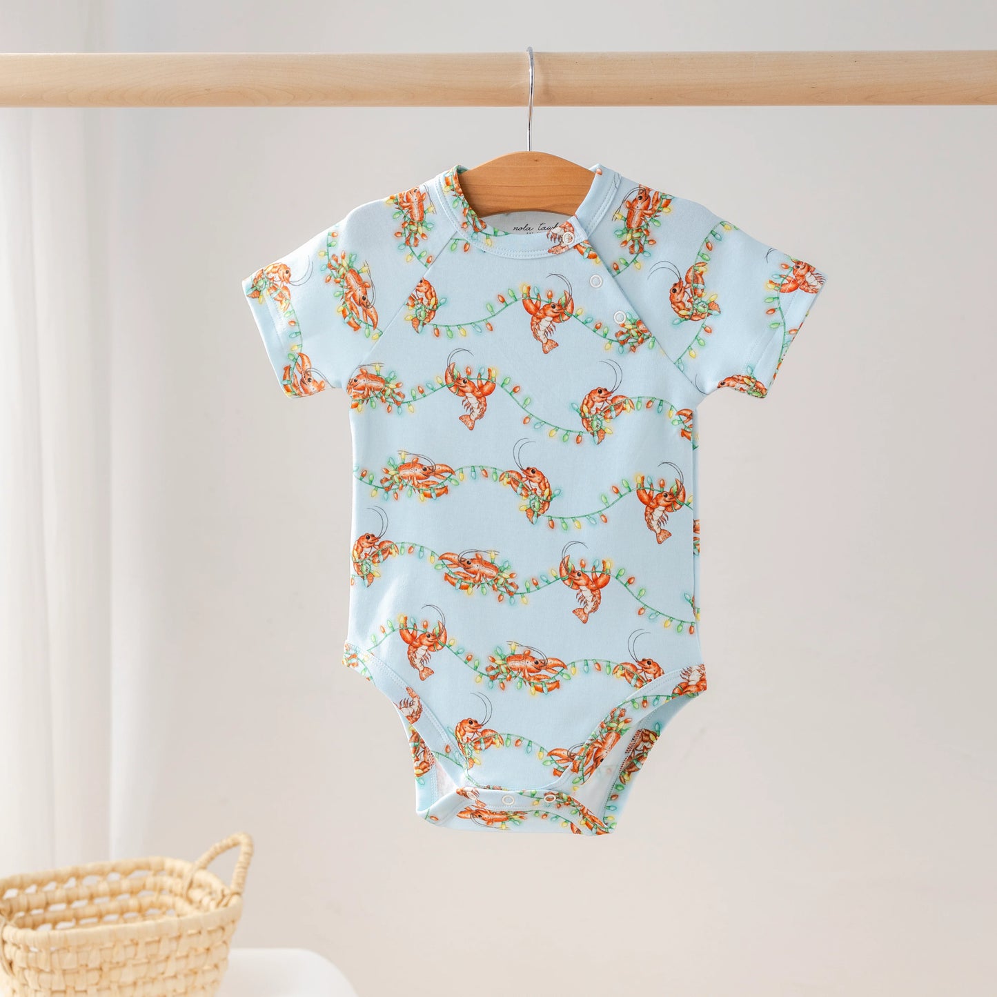 Twinkling Tails Chirstmas Lights Onesie