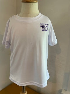 Mardi Gras Bayou Gras White Shirt