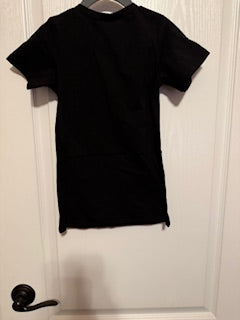 Sequin Game Day Dress - Black/Saints