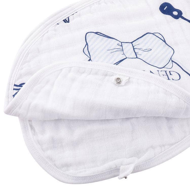Burp Cloth - Southern Gentleman Baby Burp Cloth and Bib (2 in 1)