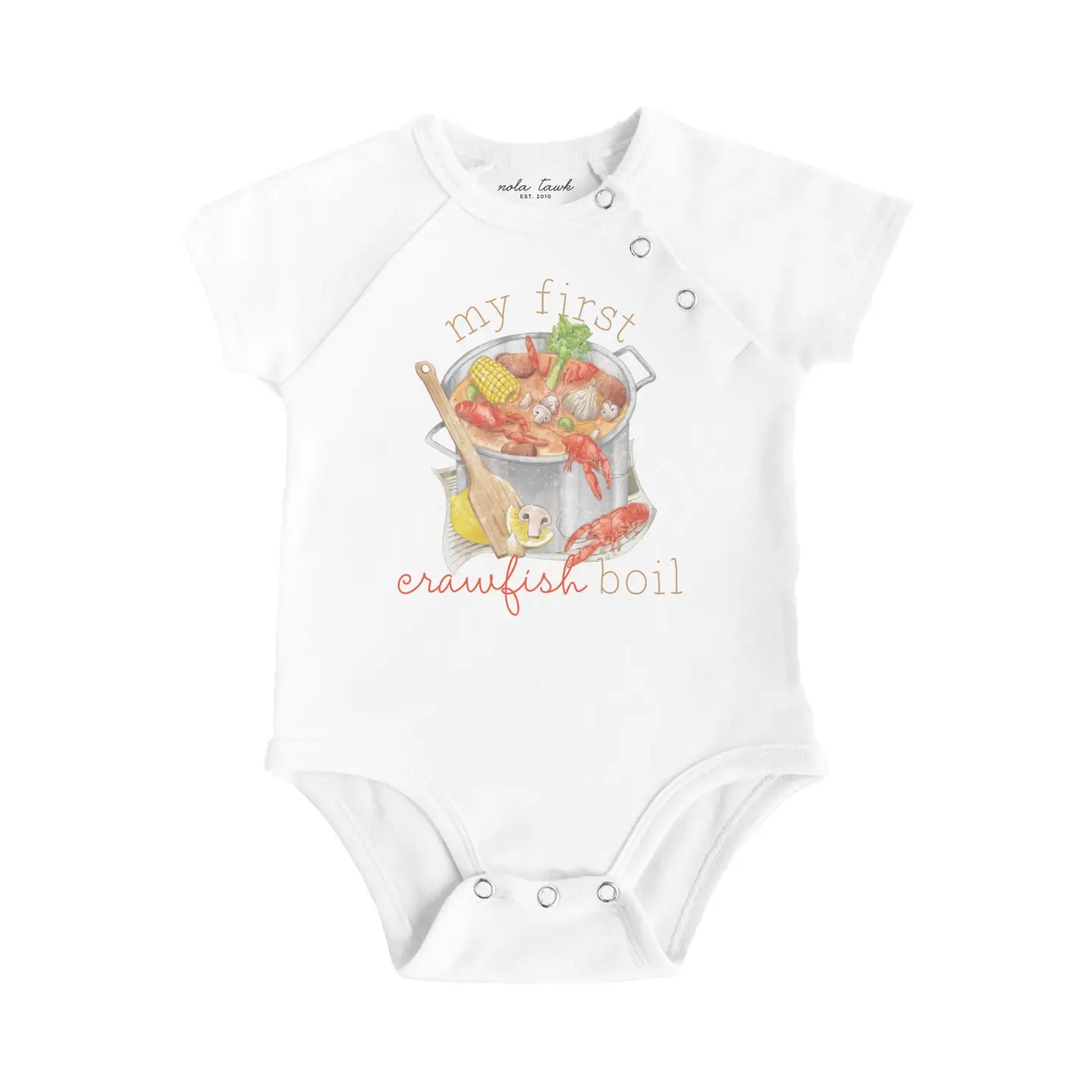 My First Crawfish Boil Onesie