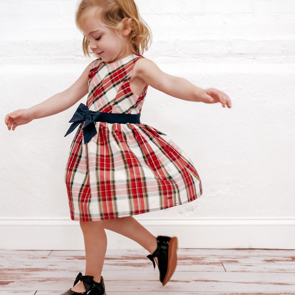 Christmas Vivienne Dress - Red Plaid