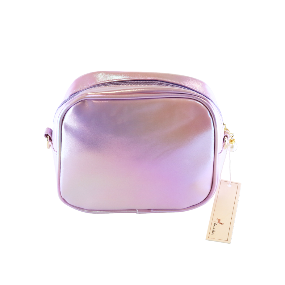 Purse - Purple Unicorn Holographic Purse