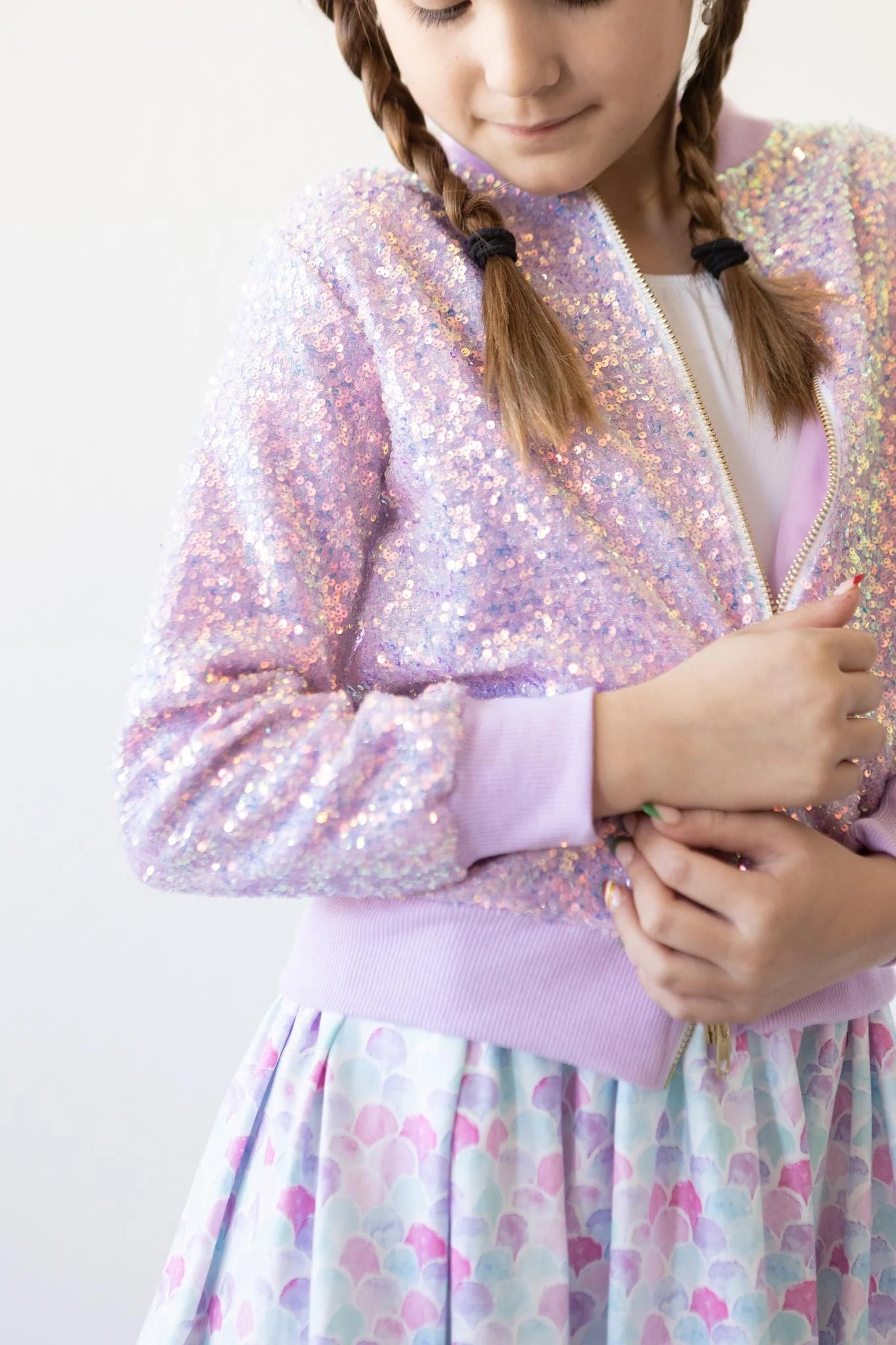 Jacket - Lavender Sequin Jacket