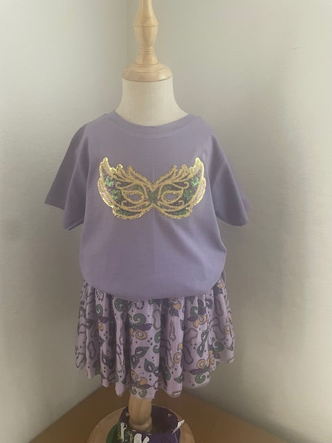 Mardi Gras Mask Tee