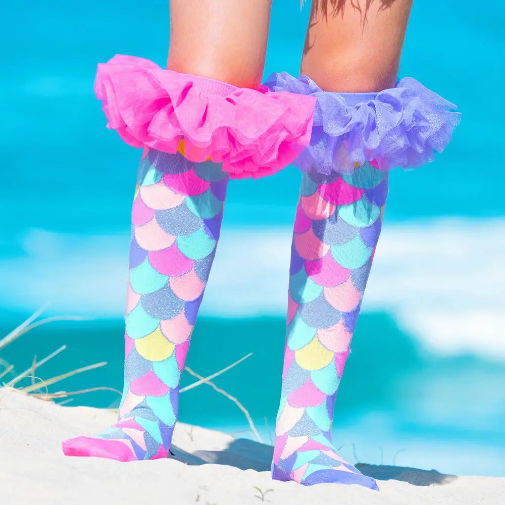 Mermaid Frill Socks 6-99 yrs