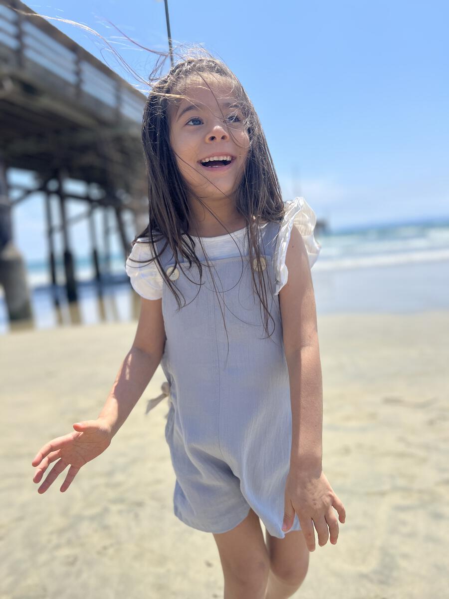 White Flutter Sleeve Tee