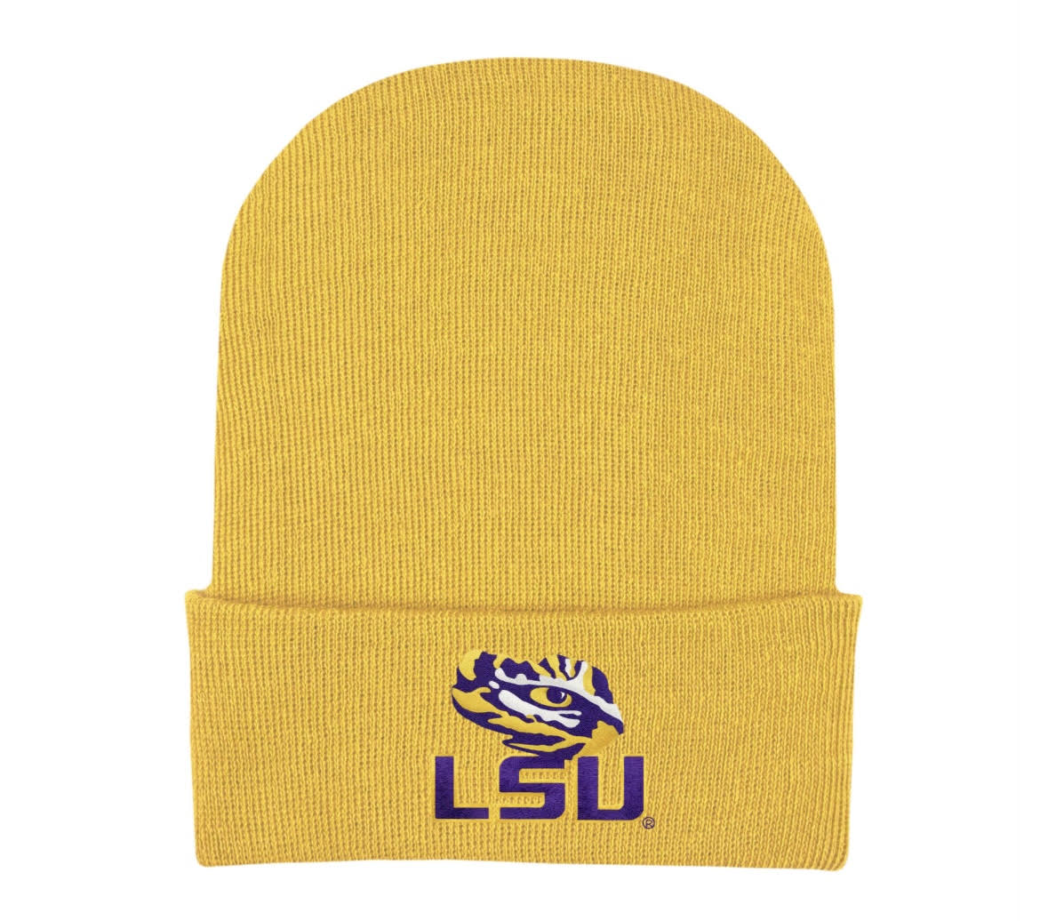 Knit Hat - LSU NB Knit Hat