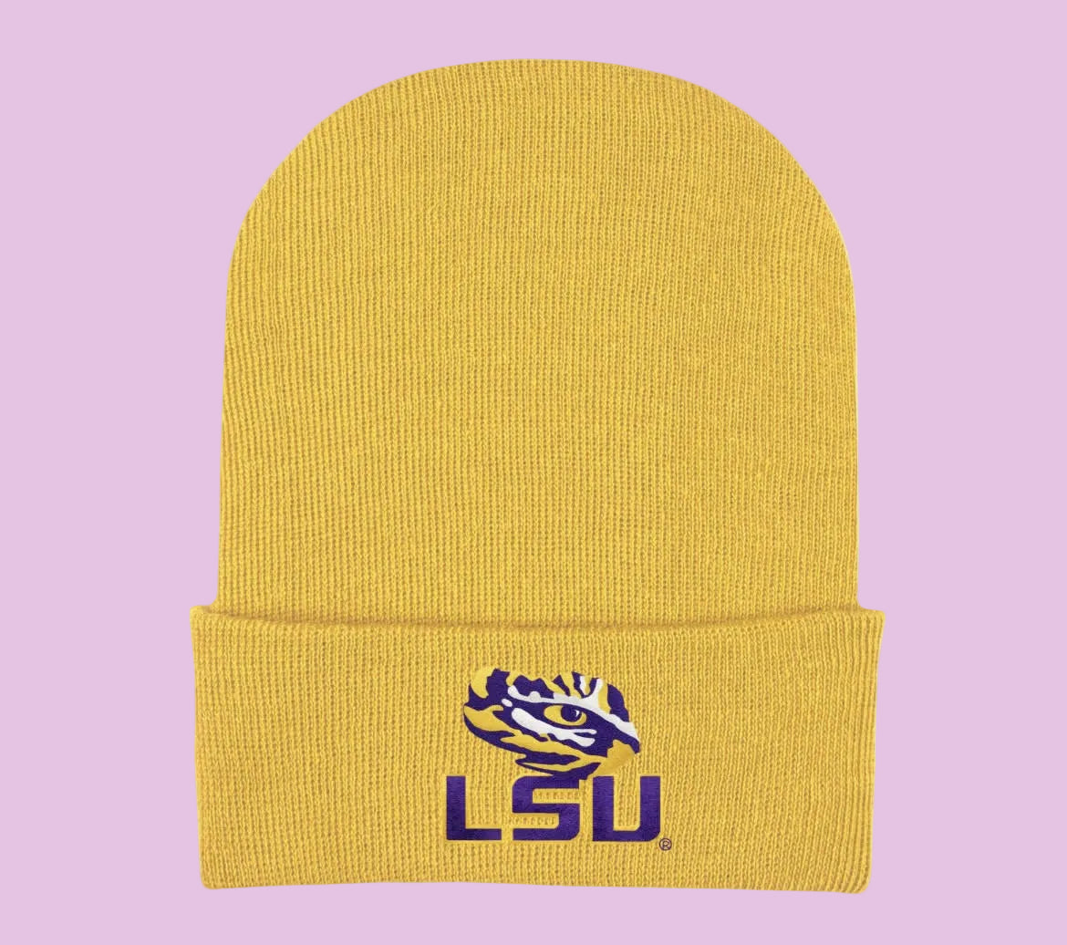 Knit Hat - LSU NB Knit Hat
