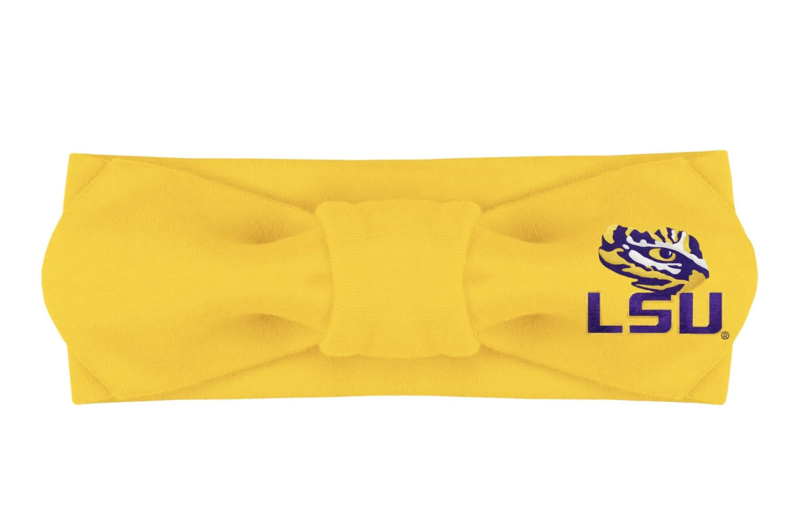 LSU Solid Gold Hair Knot