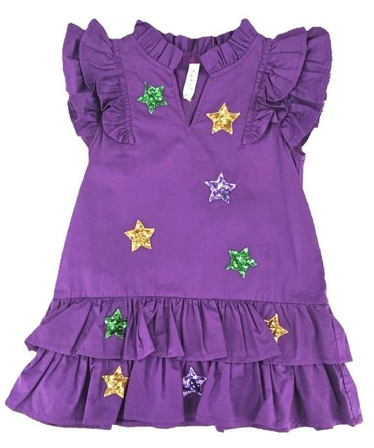 Mardi Gras Tier Dress