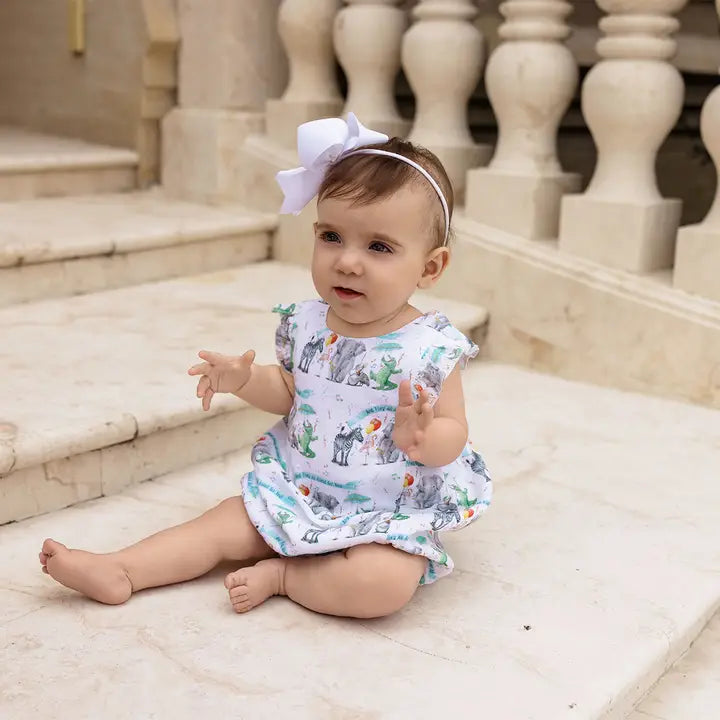 And They All Asked For You Organic Muslin Bubble Romper