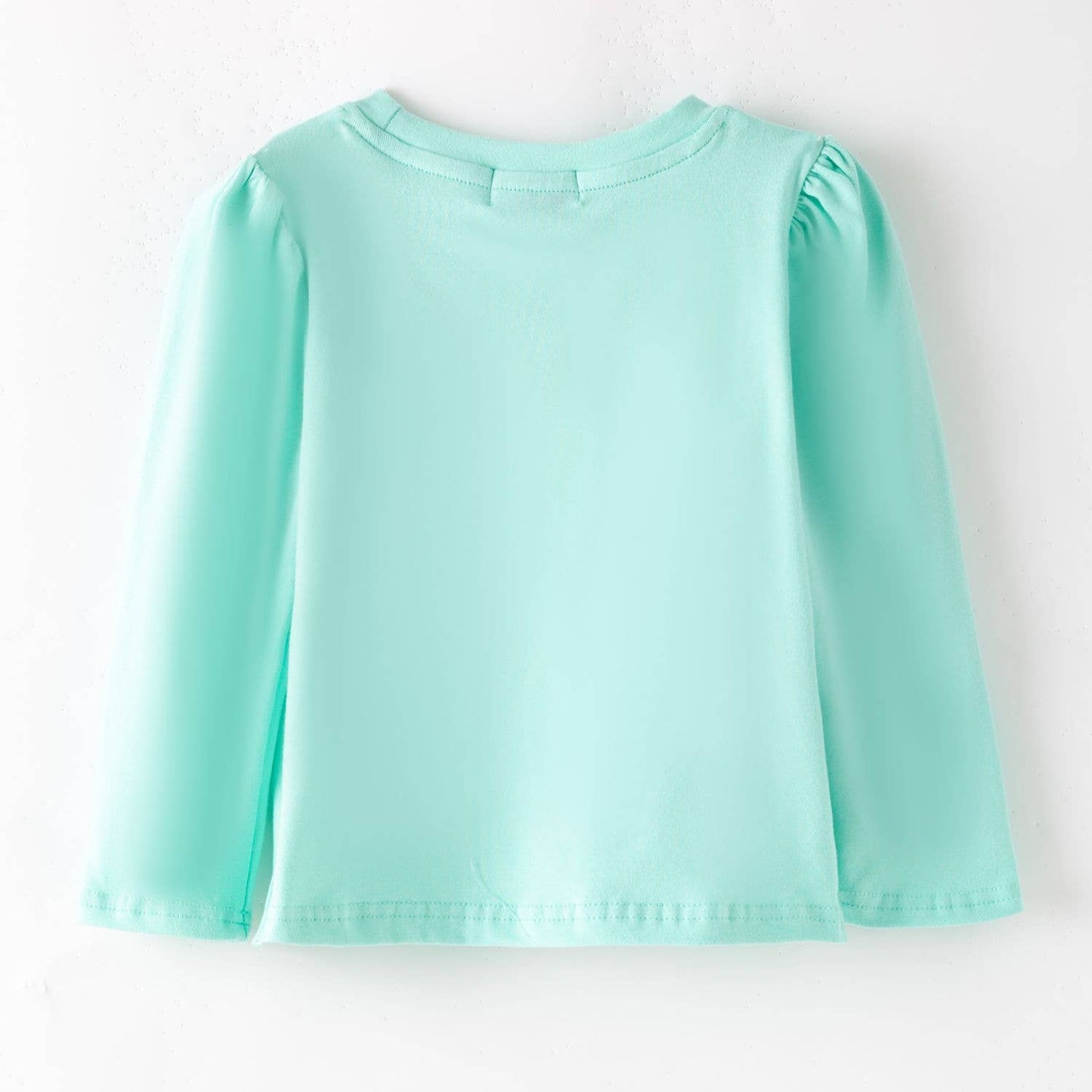 Aqua Santa Sequin Shirt