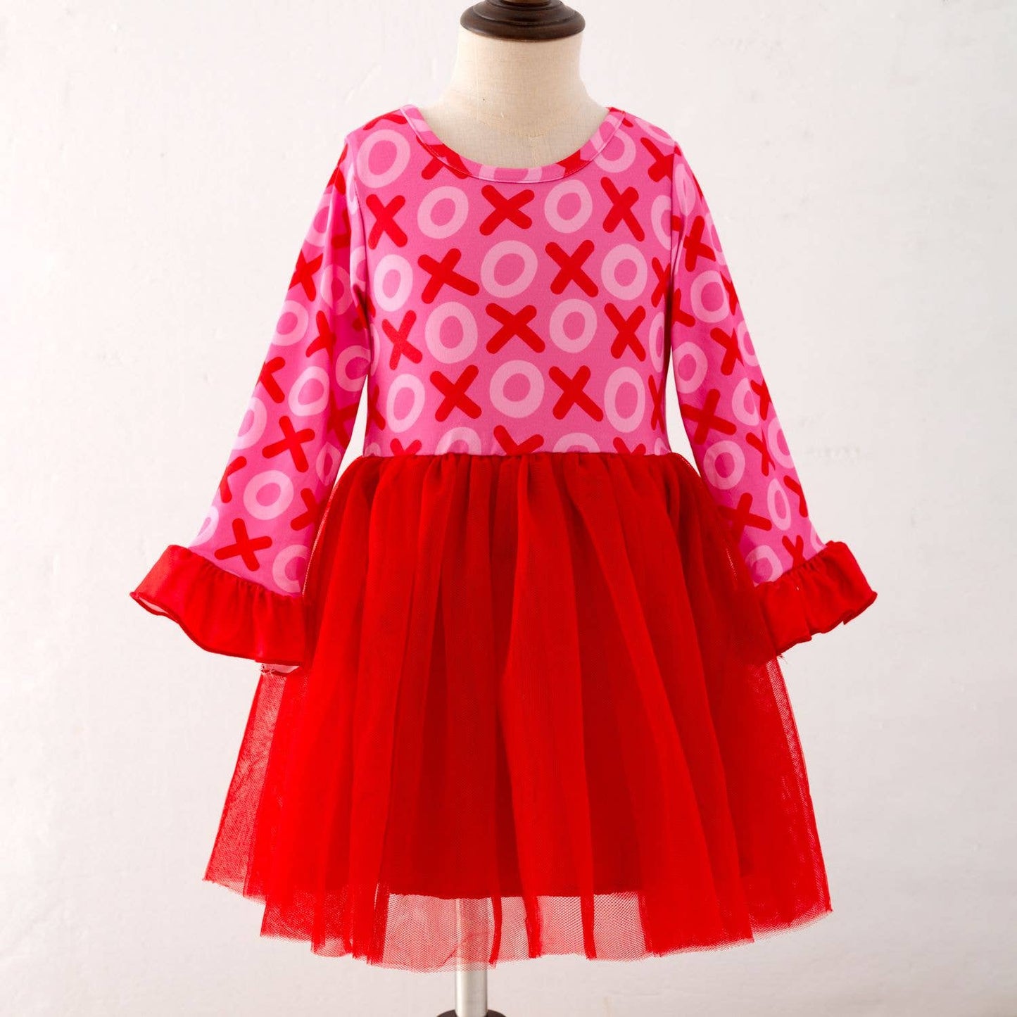 XOXO Tutu Girls Valentine Dress