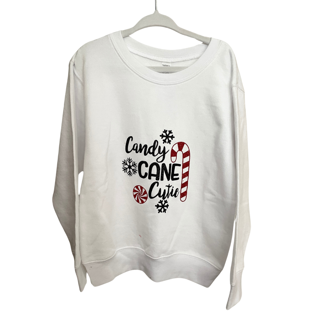 Candy Cutie Cane Crewneck