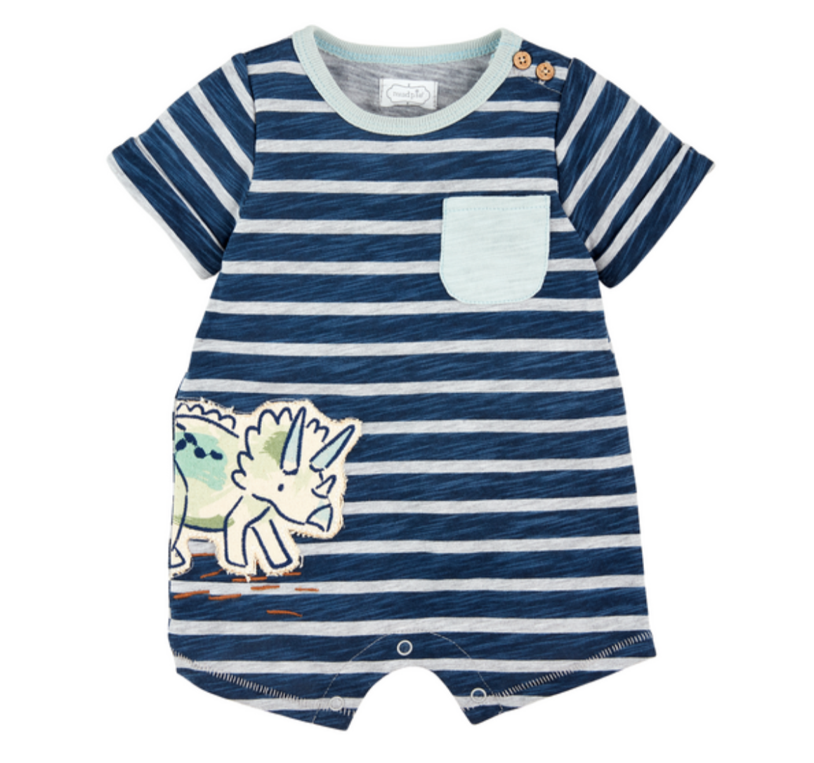 Dino Appliqué Shortall