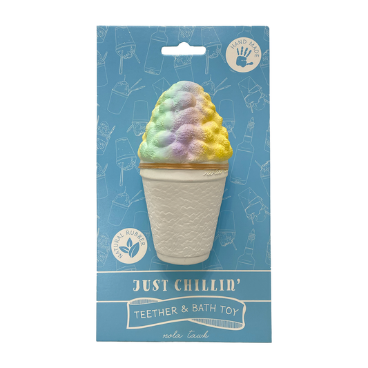 Teether - Just Chillin' Snoball Bath Toy & Baby Teether