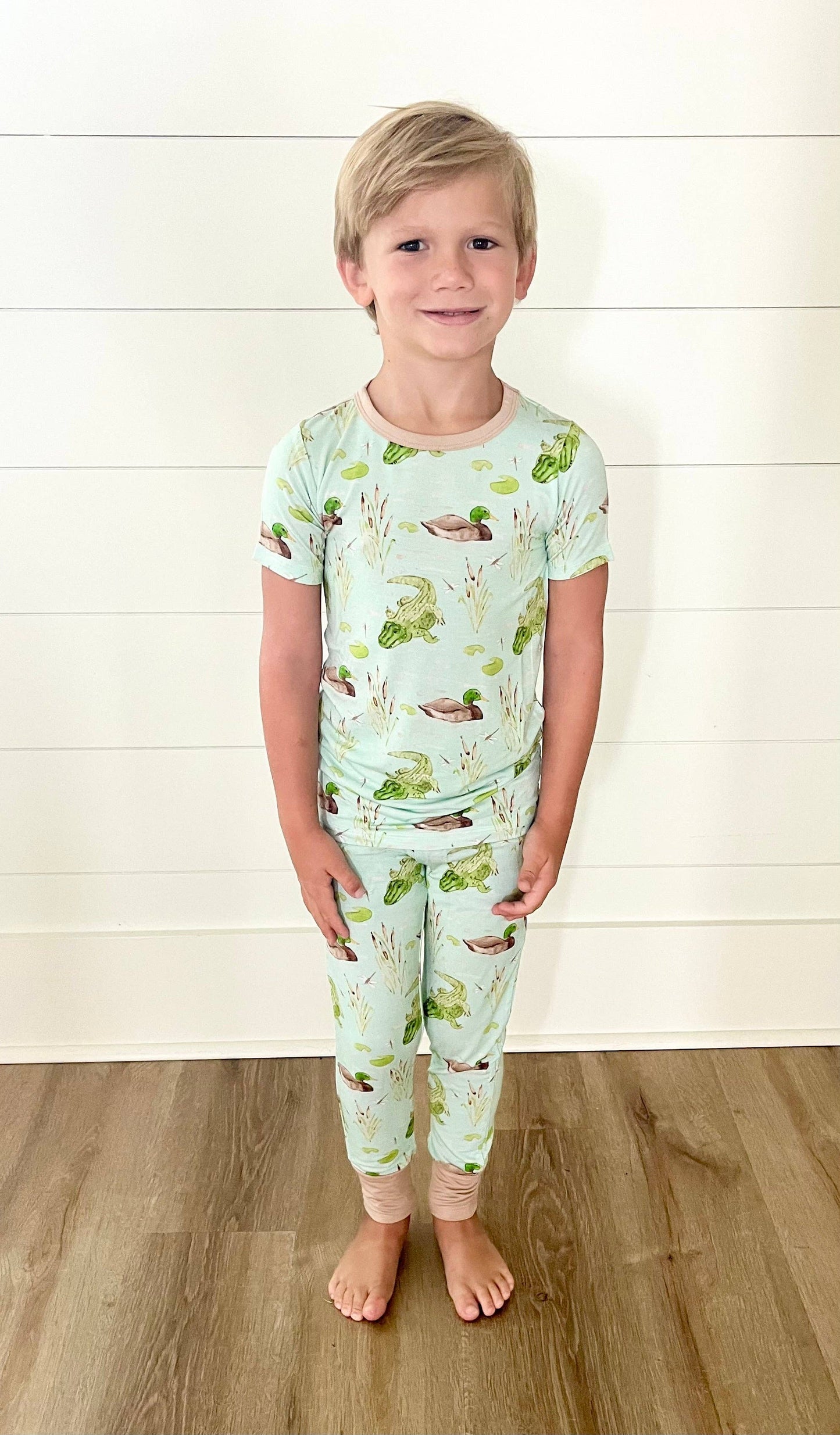 Ducks and Gators Pajama Set