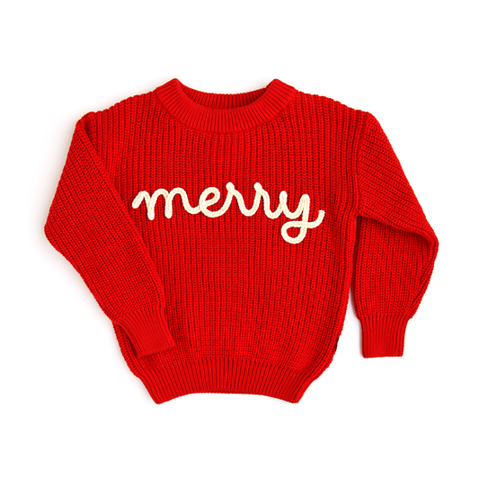 Merry Red SWEATER
