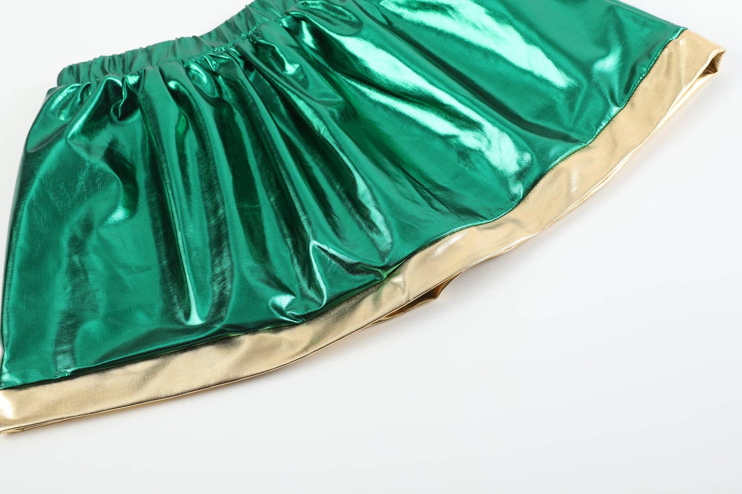 Green and Gold Mardi Gras Skort