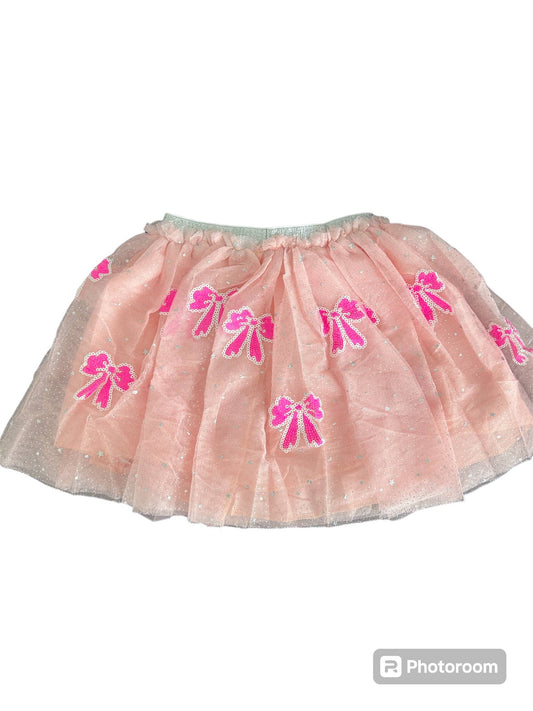 Sequin Bow Tutu