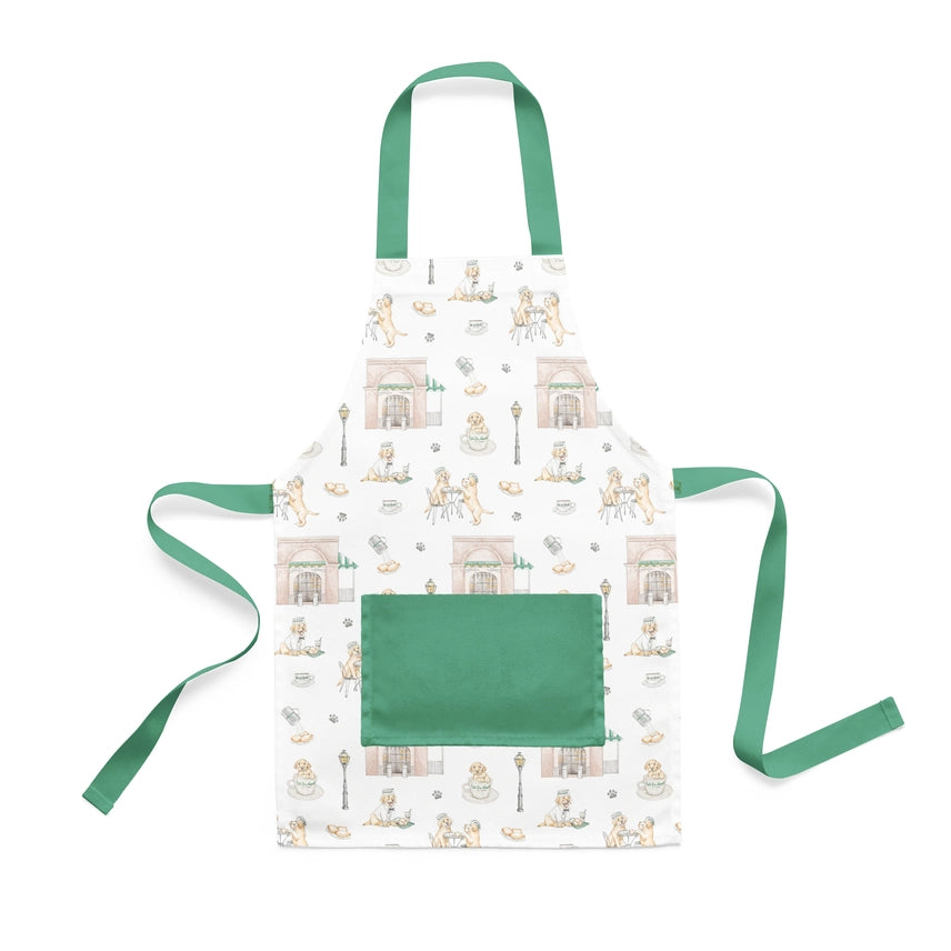 Powdered Sugar & Puppies Kid's Apron