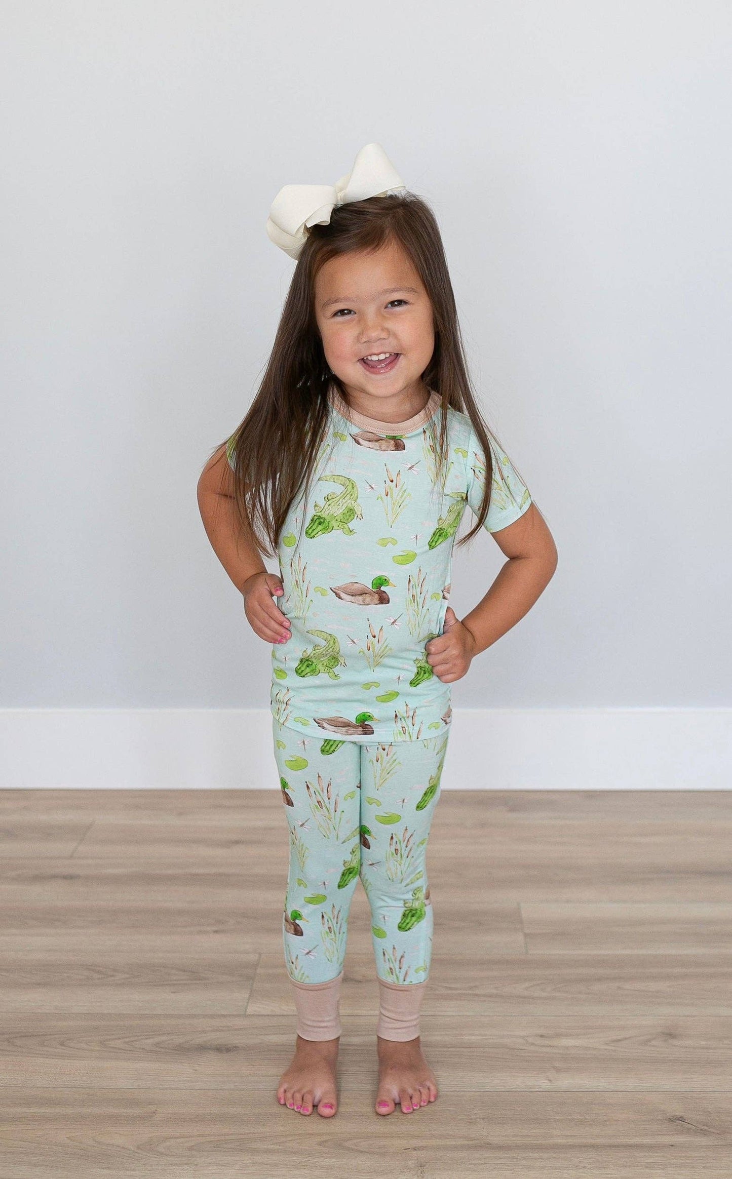 Ducks and Gators Pajama Set