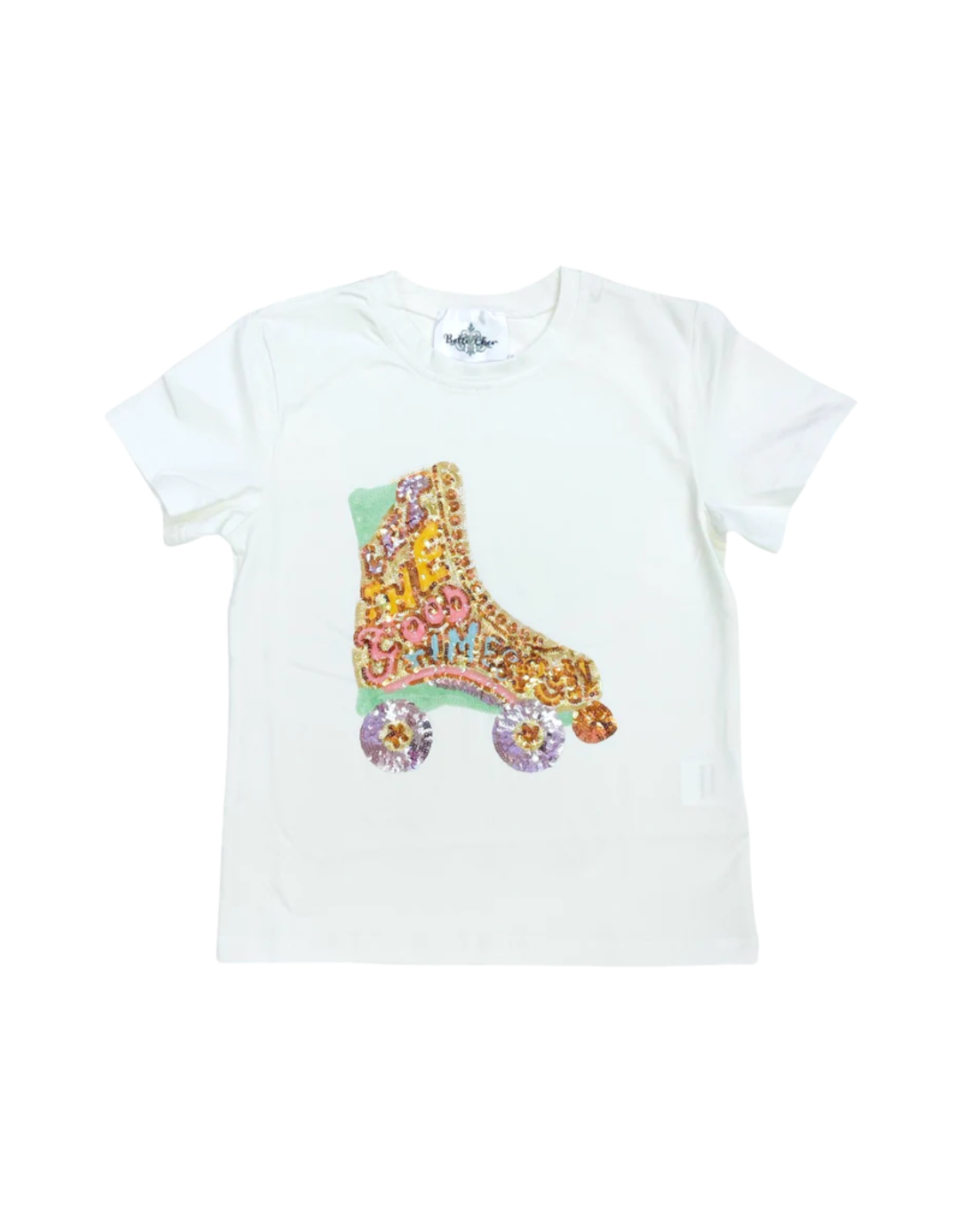 Rollerskate Sequin Tee