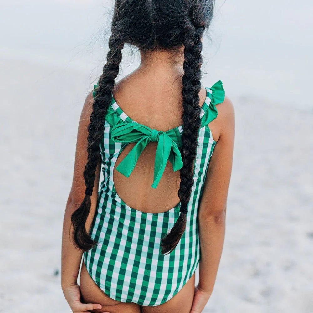Bow Back Swimsuit (2 Colors)