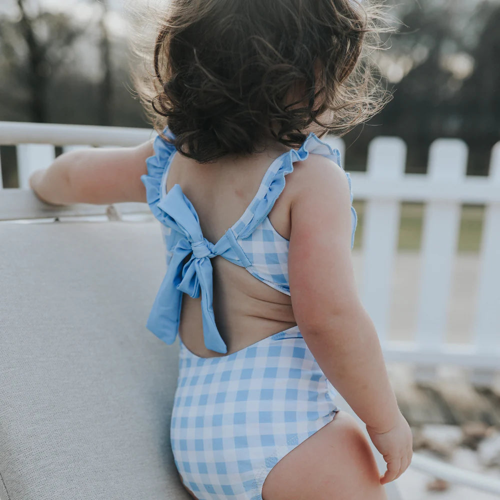 Bow Back Swimsuit (2 Colors)