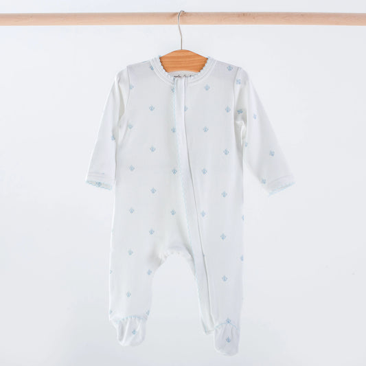 Blue Fleur De Lis
Organic Cotton Pajama
