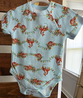 Twinkling Tails Chirstmas Lights Onesie