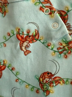Twinkling Tails Chirstmas Lights Onesie