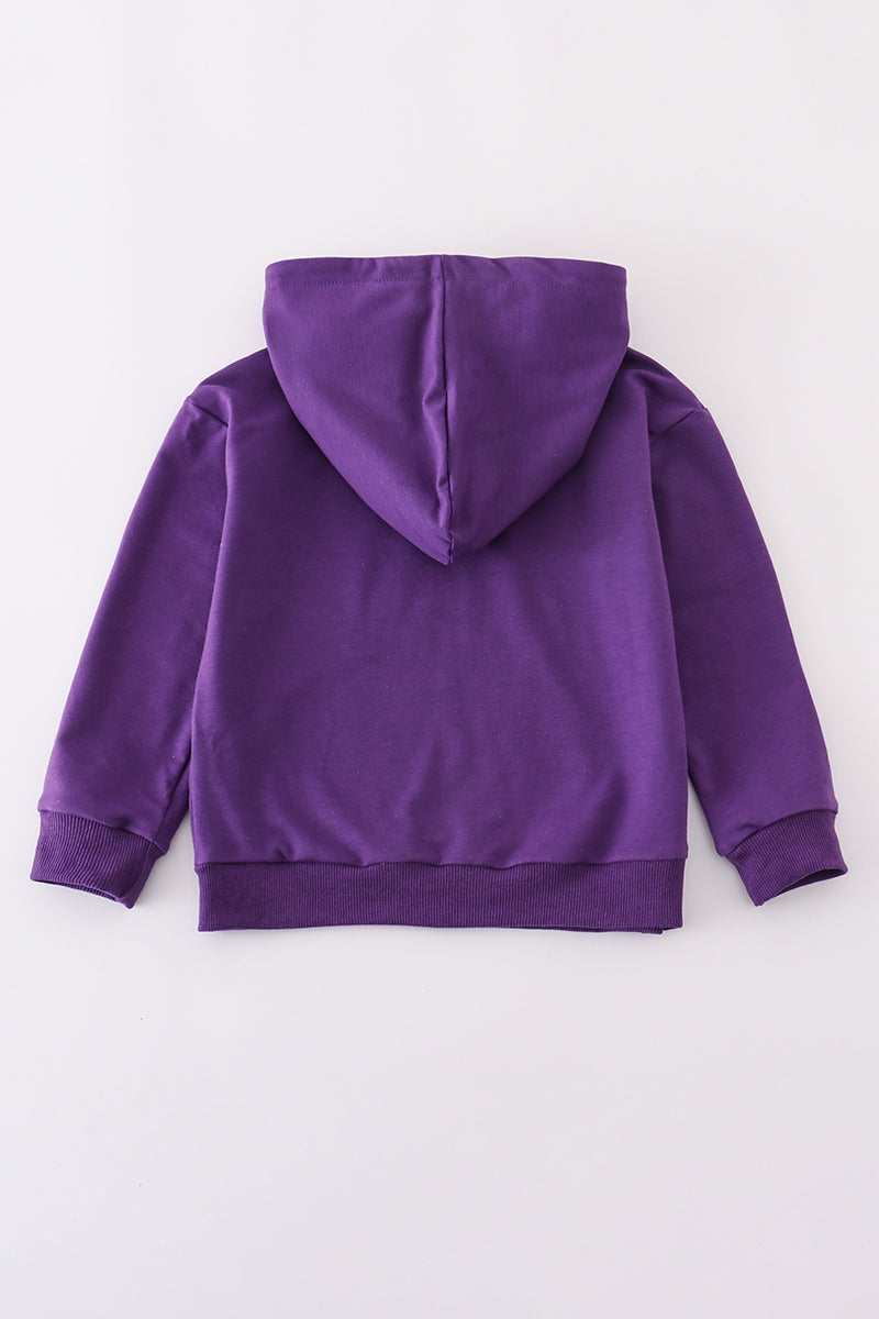 LSU Glitter Hoodie - Unisex